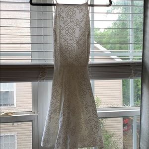 White Skater-Girl Dress